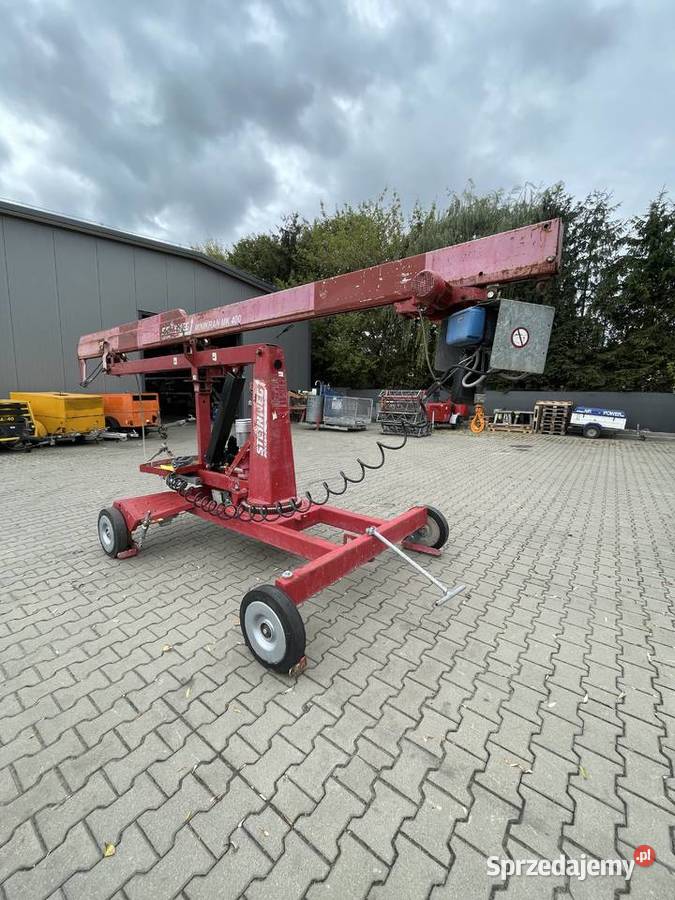 Dźwig Steinweg Bocker MK4005 minikran żuraw Ślesin