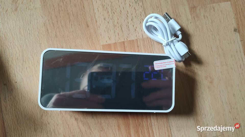 cyfrowy zegar led z termometrem i budzikiem wielkopolskie Książ Wielkopolski