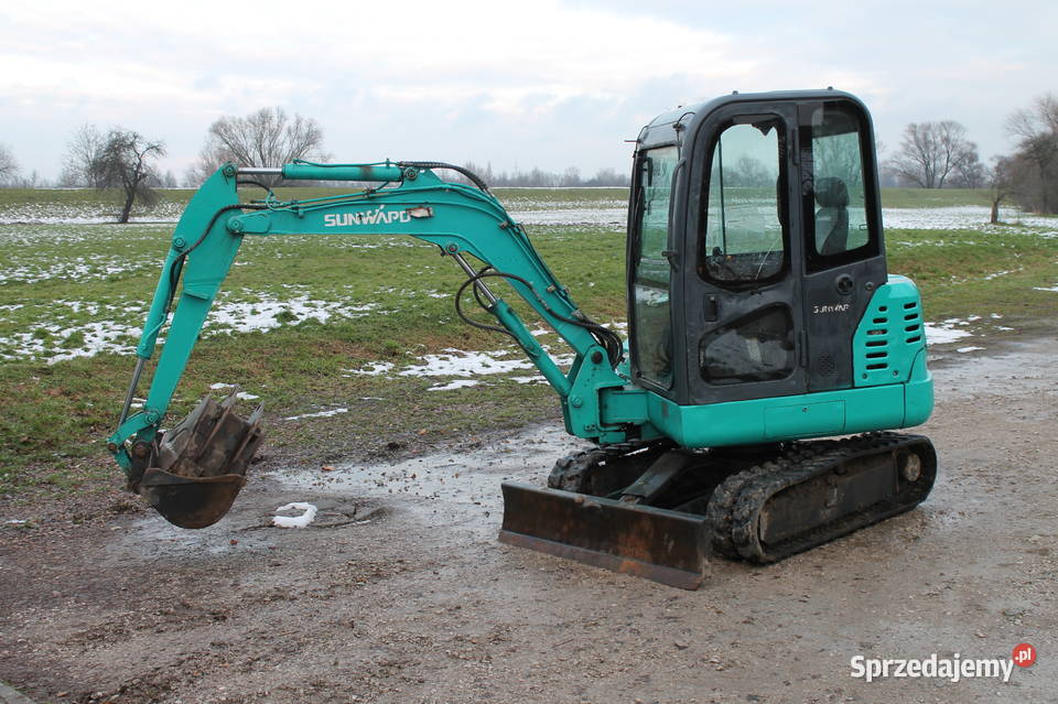 Minikoparka Sunward SWE25B 26t 2018 Waga 2580 Wieliczka sprzedam