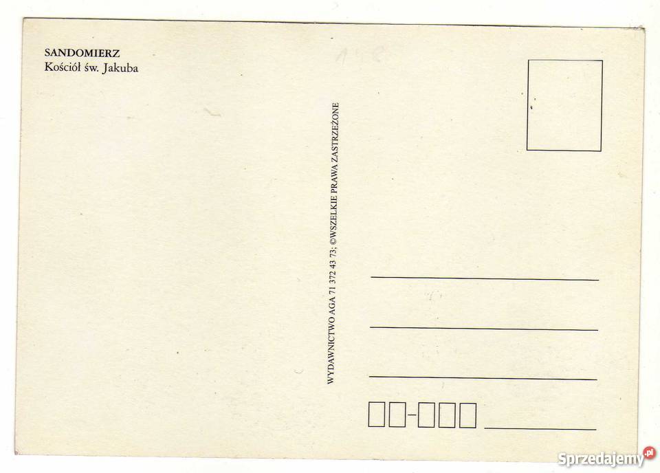SANDOMIERZ POCZTÓWKA Krynki