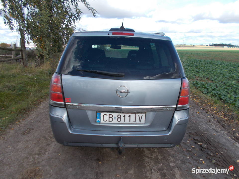 Opel Zafira 19 cdti 2006 r7 osobowy Żnin