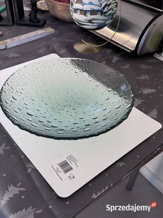 Szklana misa Czeska wielkopolskie Nowy Tomyśl