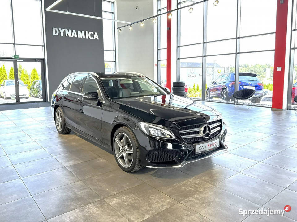 Mercedes C 200 T 20 184 automat 2018 r salon fa Myślenice