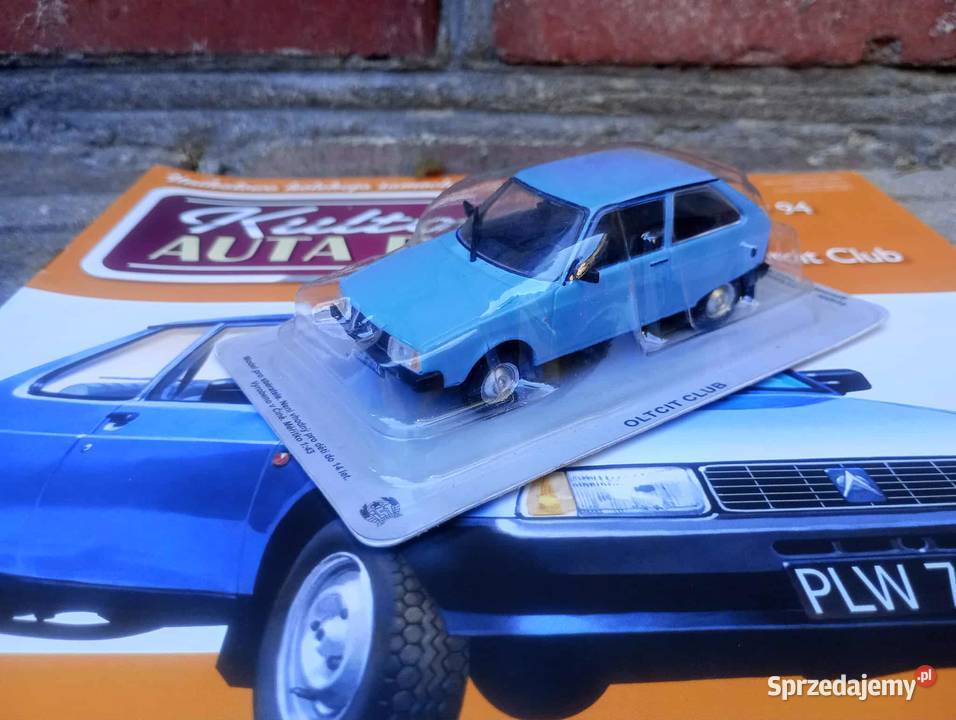 OLTCIT CLUB Kultowe auta PRL model deagostini Warszawa