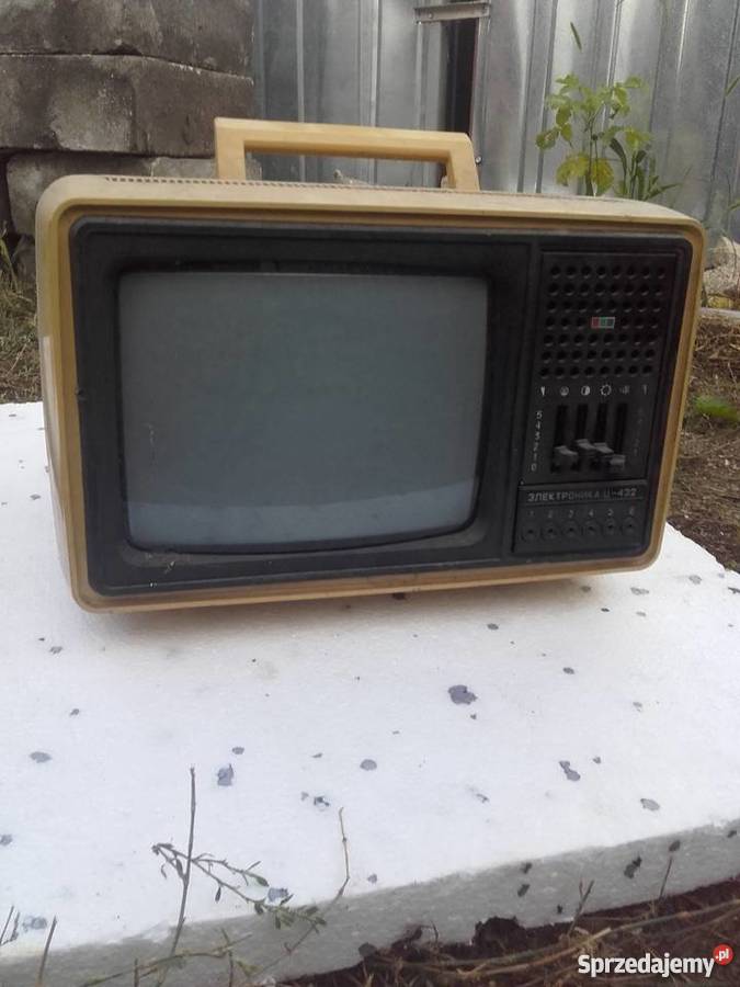 Stary kineskopowy telewizor Elektonika C 431 i C Włocławek sprzedam