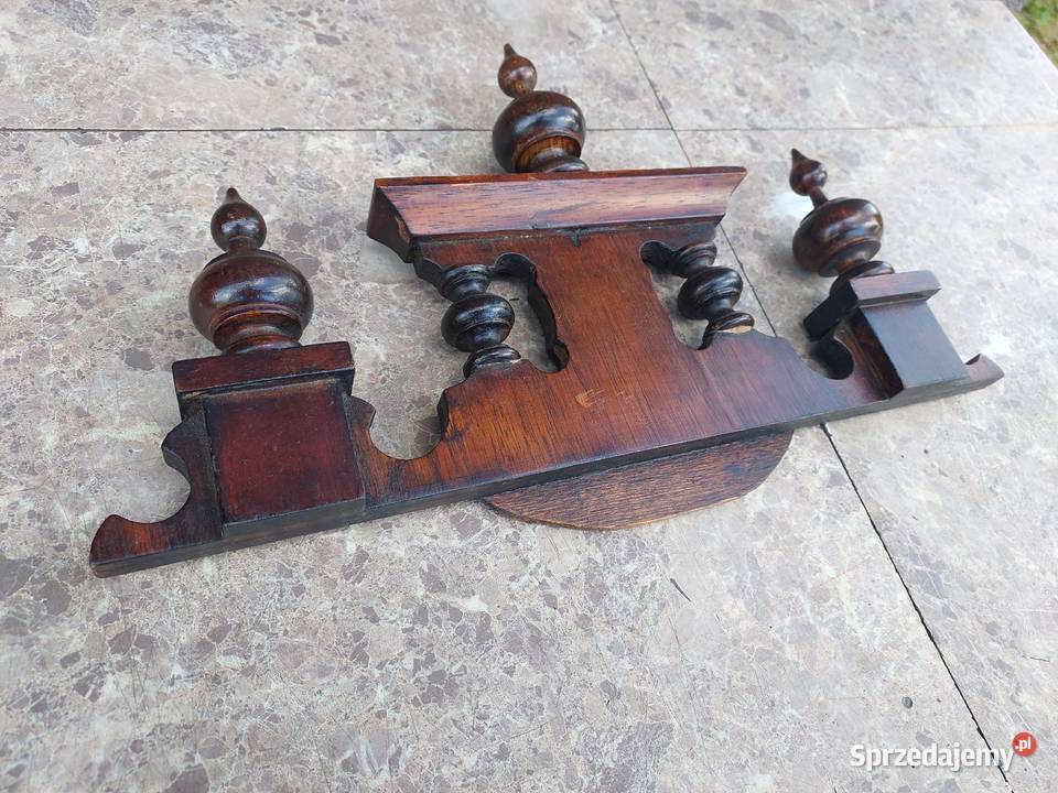 22 korona starego zegara ściennego szerokość 33