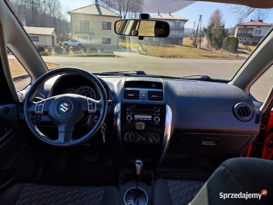 Ładny Suzuki SX4 20 benzyna z gazem 4x4 automat 4/5 podkarpackie Domaradz