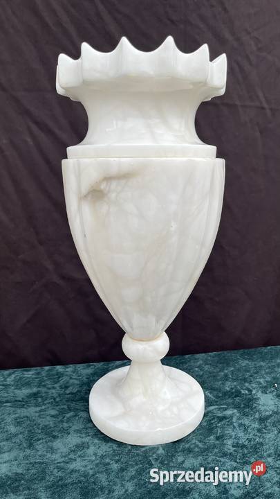 Alabaster wazon Lampa Łowicz