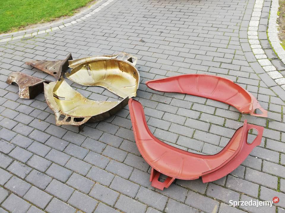 Fiat 125p nadkola zewnętrzne wewnętrzne fartuchy Olesno