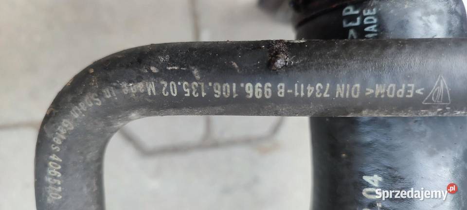 PORSCHE BOXSTER 986 RURY WODY UKŁADU CHŁOEDZENIA dolnośląskie sprzedam