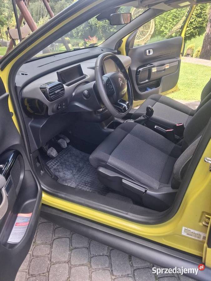 Citroen C4 Caktus 12 Prue Tech More Life żółty małopolskie Nowy Sącz