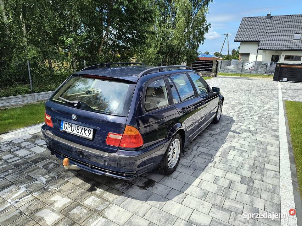 BMW E46 2001 r Benz Gaz Seria 3 pomorskie Łebcz