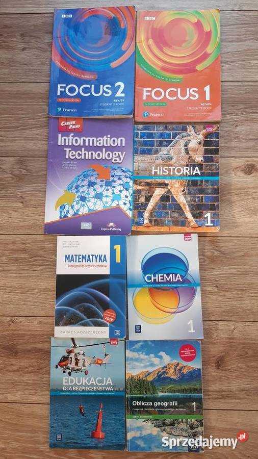 OKAZJA SZKOŁA ŚREDNIA podręczniki kiermasz