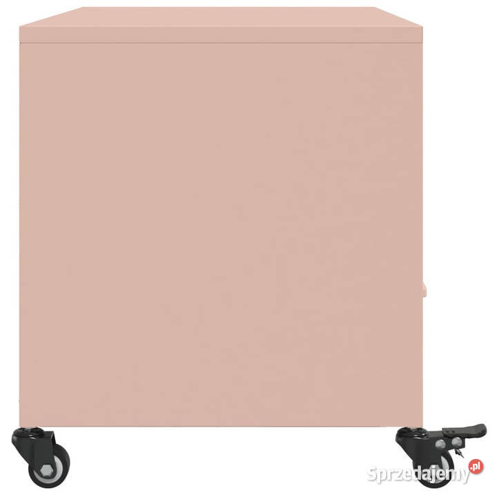 Szafka RTV różowa 68x39x435 stal WM846699 mazowieckie Warszawa sprzedam