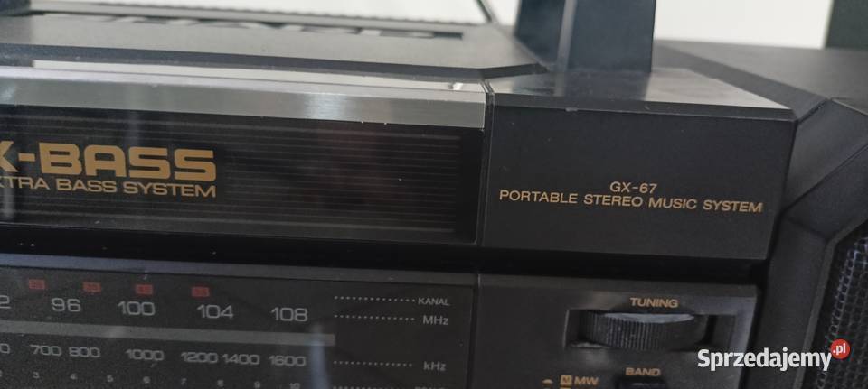 Sharp GX67 radiomagnetofon Sędziszów