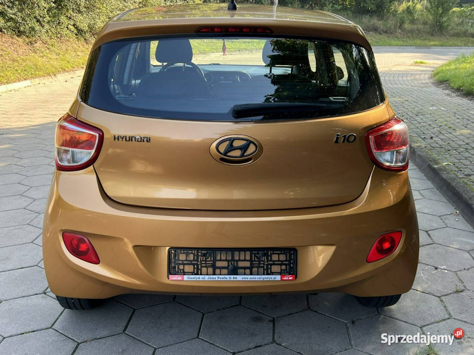 Hyundai i10 Hyundai i10 10 Benzyna 2015 II 2013 manualna Gostyń