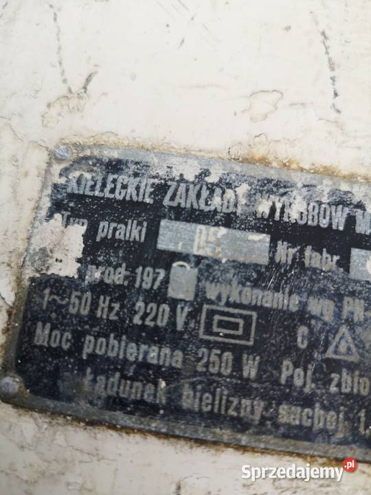 Pralka Frania SHL1973r AGD Gdańsk