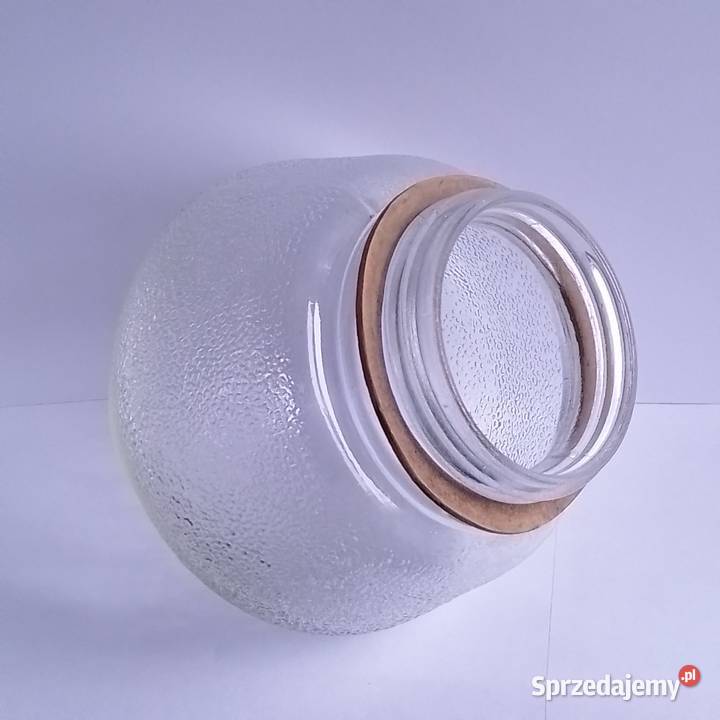 Klosz do lampy z uszczelką Prl Wyszków sprzedam