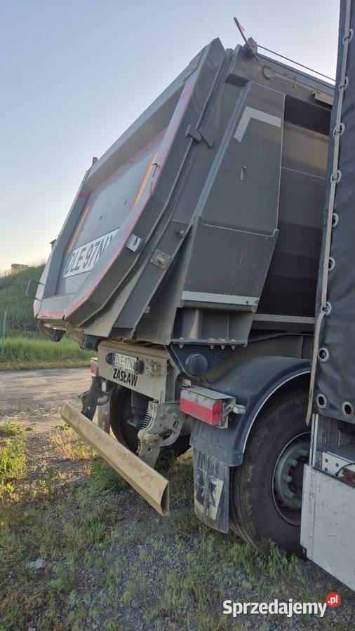 Naczepa wywrotka stalowa Zasław 26m3 elektryczna Prochowice sprzedam