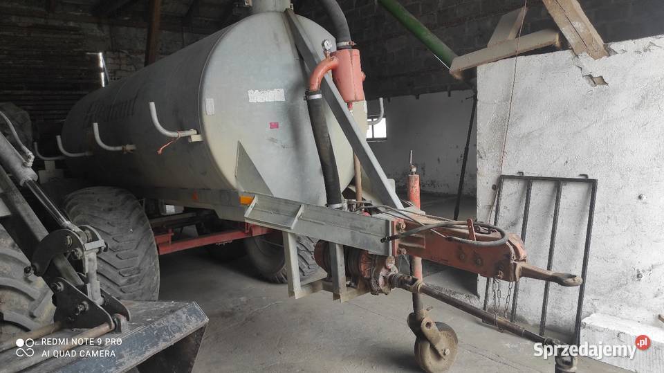 Beczkowóz GARANT 8000L Oś skretna Fendt Wawrowice sprzedam