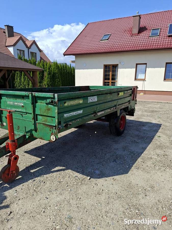 Rozrzutnik Walfarma 98r 2tony Sprawny transport Rozrzutniki obornika Parczew