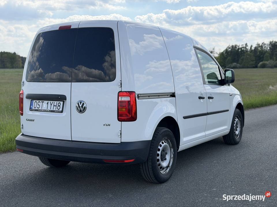 Vw Caddy 2017 niski przebieg Polski salon nowy klimatyzacja Opole