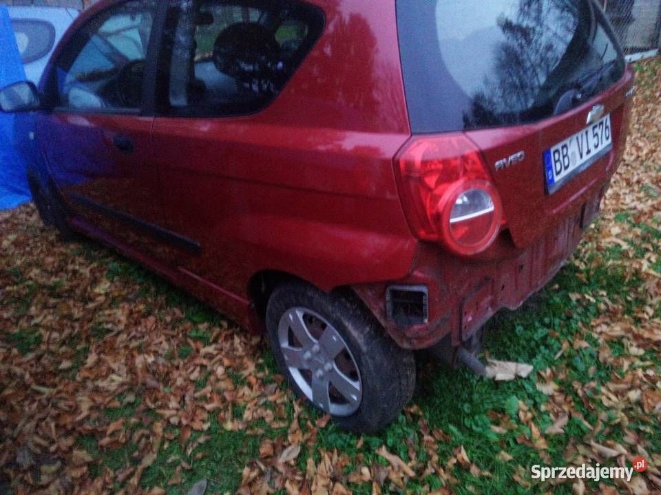 Chevrolet Aveo T255 całość na części 1206cm3 Hrubieszów
