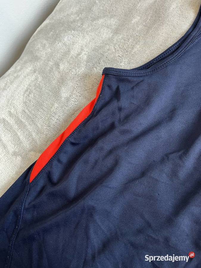 Granatowa bluzka koszulka top bez rękawów niebieski podkarpackie Jasło sprzedam