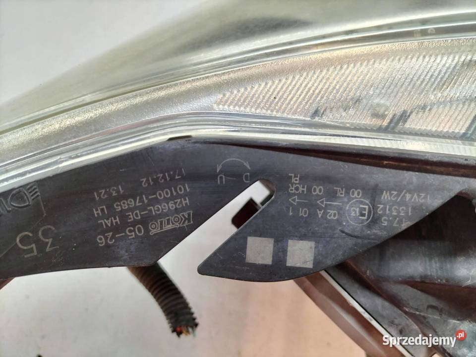 LAMPA PRZÓD LEWA T27 LIFT EUROPA Toyota Avensis Części samochodowe