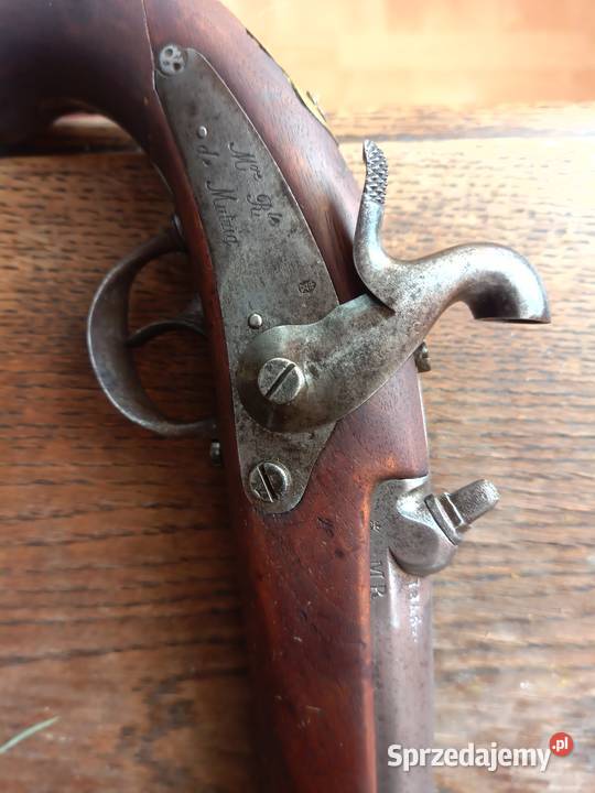 Pistolet model 1842 czarnoprochowy kapiszonowy sprzedam