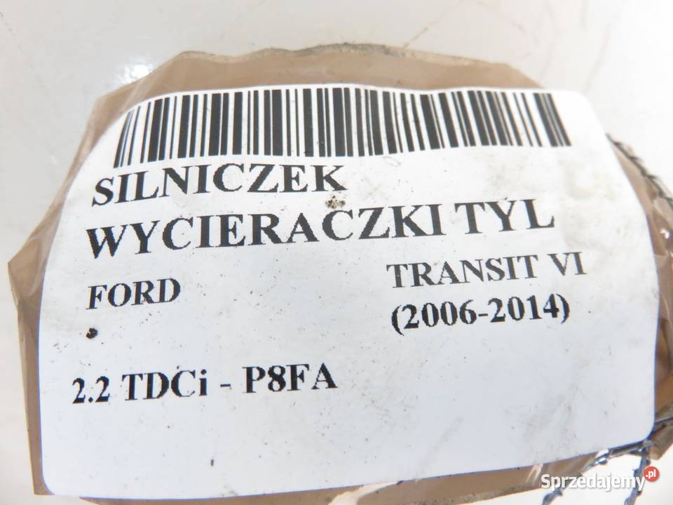 SILNICZEK WYCIERACZKI TYŁ FORD TRANSIT VI Motoryzacja