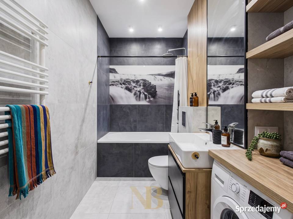 Przestronne 55 m Osobna kuchnia Drewniane balkon Warszawa