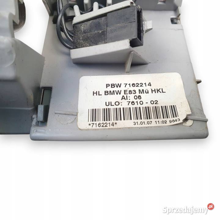 LAMPA PRAWA BMW X3 E83 LIFT tylna tylnia prawy Chełm sprzedam