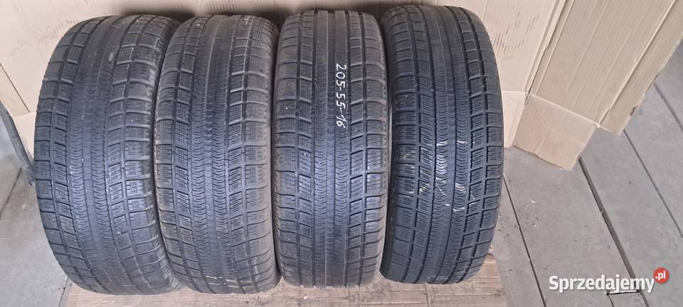 4x opony zimowe 205 55 16 MICHELIN Zamość sprzedam