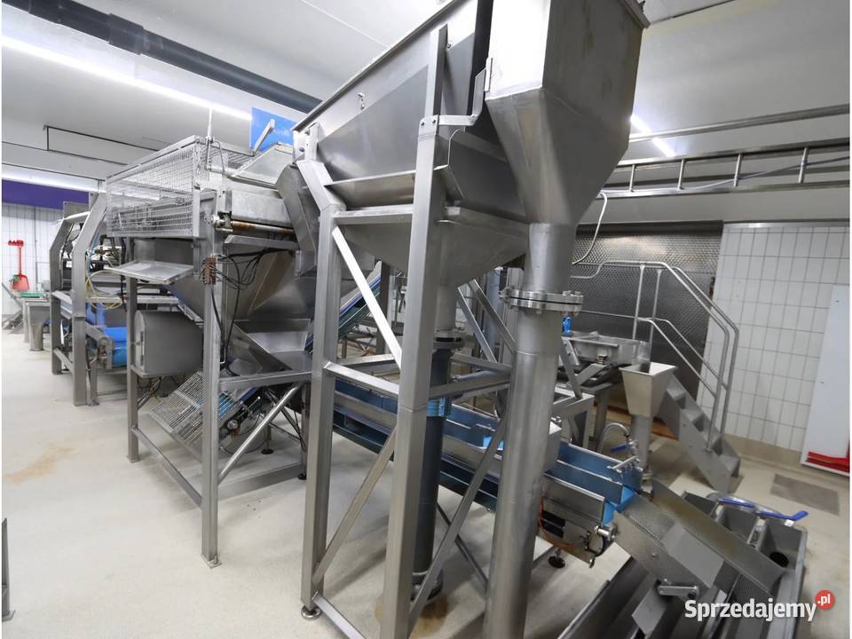 Odenberg Tomra Linia sortowania ziemniaków Krotoszyn