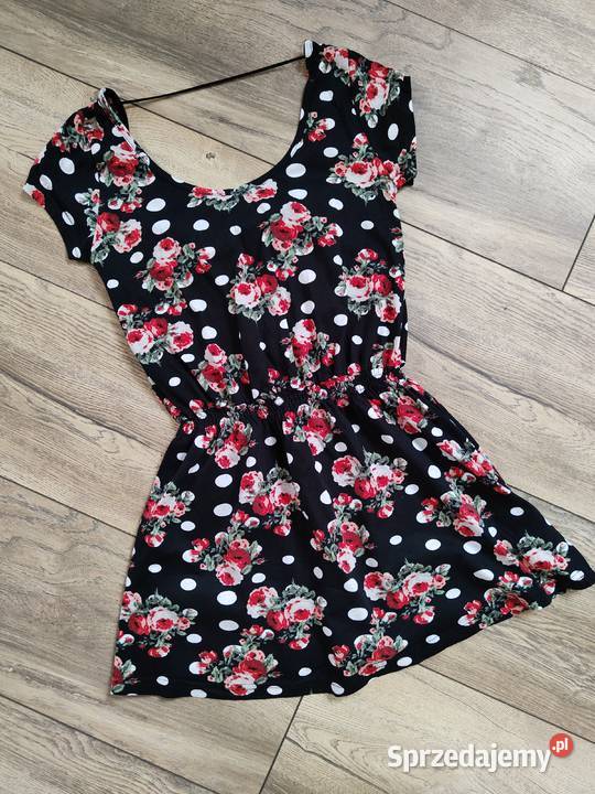 TUNICZKA FLORAL GROCHY DENIM CO PRIMARK Rozmiar 38(M) Jasło