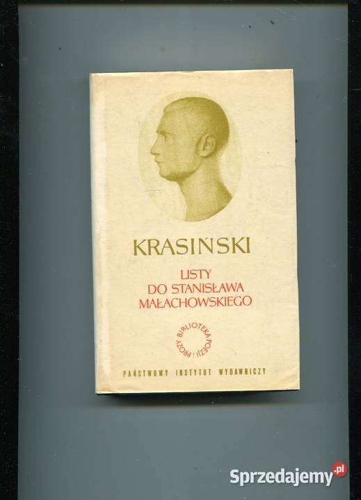 Listy do Stanisława Małachowskiego Krasiński Szczecin