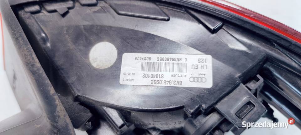 LAMPA LEWY TYŁ AUDI A3 8V 3 DRZWI 8V3945095C Przystajń