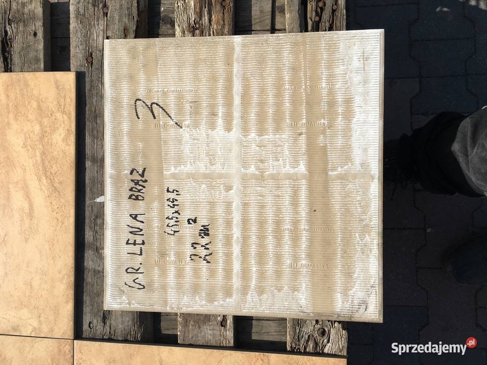 Gres płytka podłogowa lena brąz 455x455 firmy