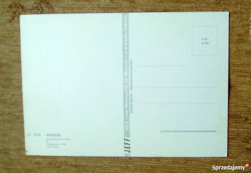 BRAMA DO MIASTA MEKNES NAZYWANA DRZWIAMI Piszczac