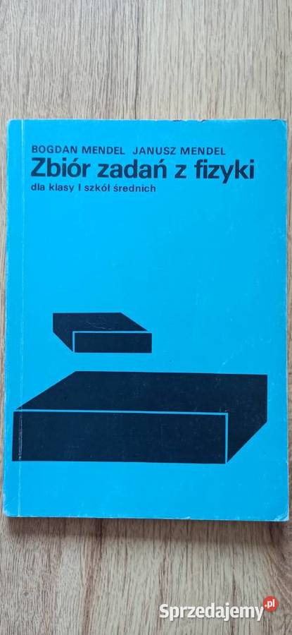 Zbiór zadań z fizyki Mendel małopolskie Kraków sprzedam