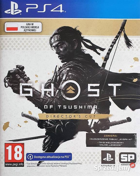 GHOST OF TSUSHIMA DIRECTORS CUT PLAYSTATION 4 4 małopolskie Kraków