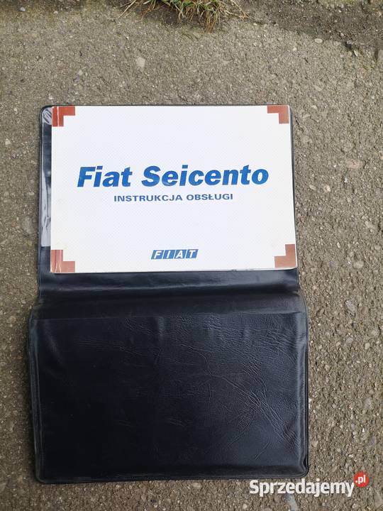 Fiat Seicento instrukcja obsługi