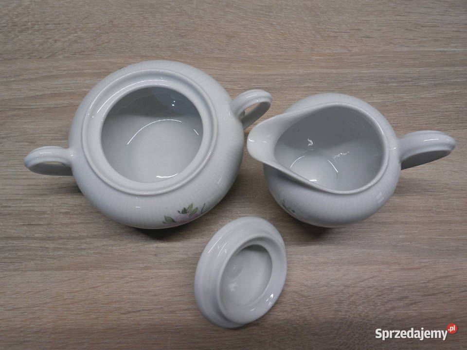 Porcelanowa cukiernicamlecznik SCHUMANN