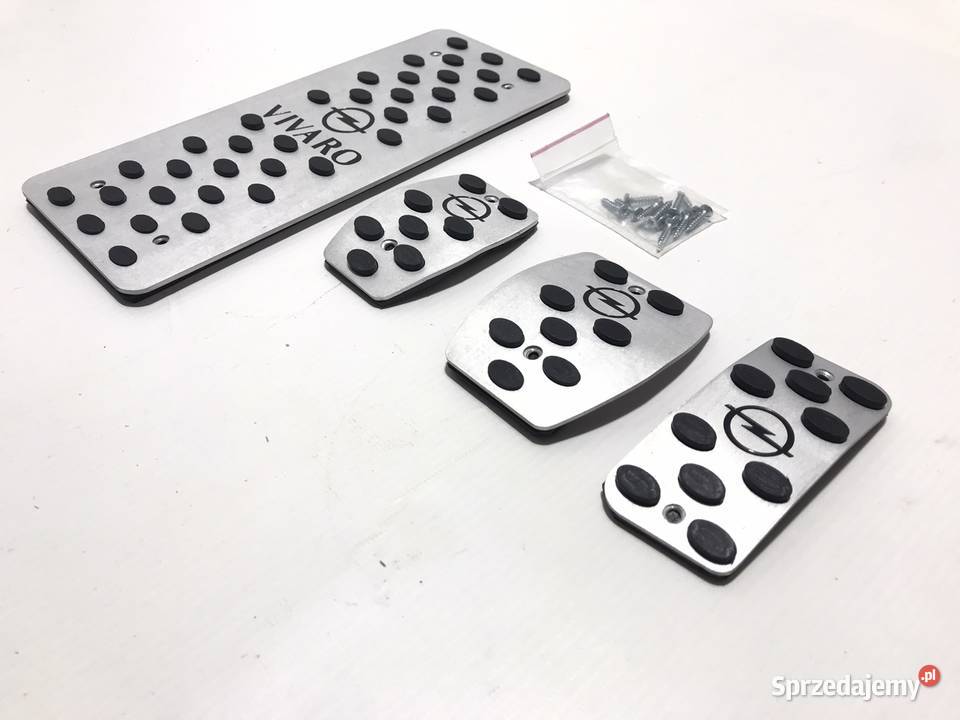 NAKLADKI NA PEDALY ALUMINIOWE OPEL VIVARO 200114 Starachowice sprzedam