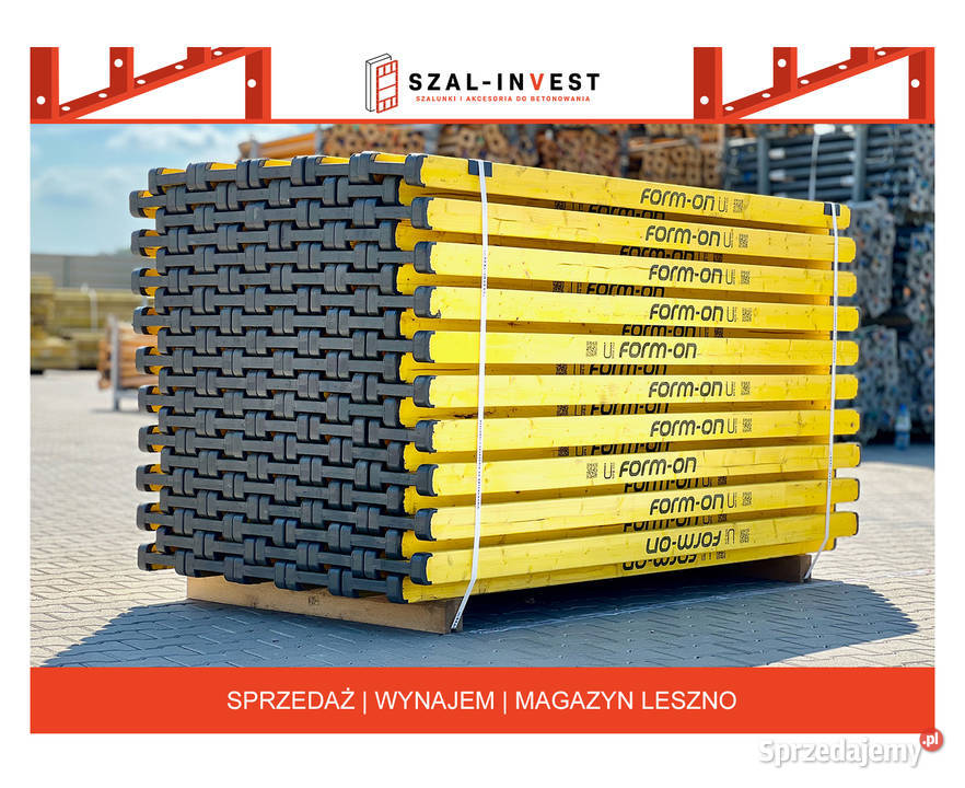 Podpory Stemple 3m 35m 4m 5m NOWE 15Kn Atest Leszno