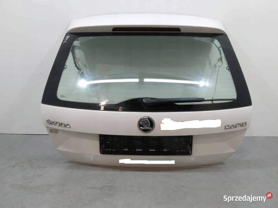 KLAPA TYŁ 5D HB SZYBA LF9E Skoda Rapid I