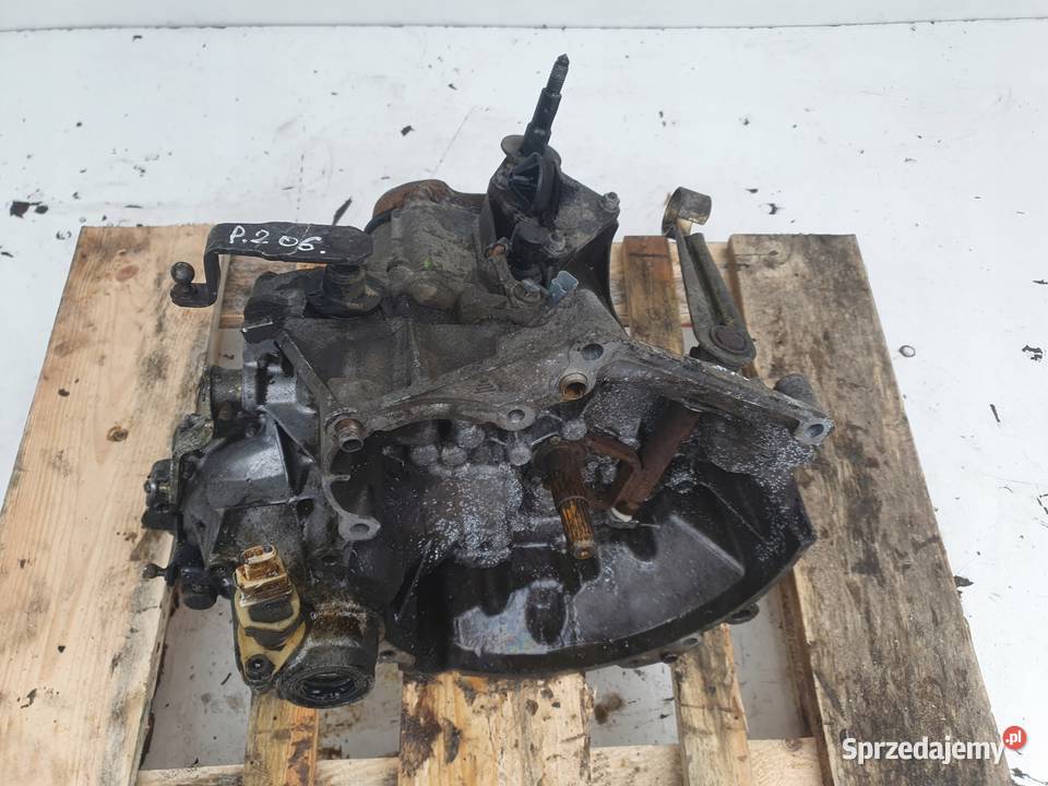 Peugeot 206 14 8V SKRZYNIA BIEGÓW 20CF08 manual Układ napędowy Rudka