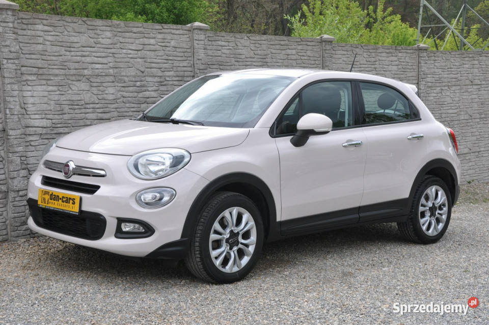 Fiat 500x 14T 140 Automat Navi Półskóra Czujniki Dąbrowa Górnicza
