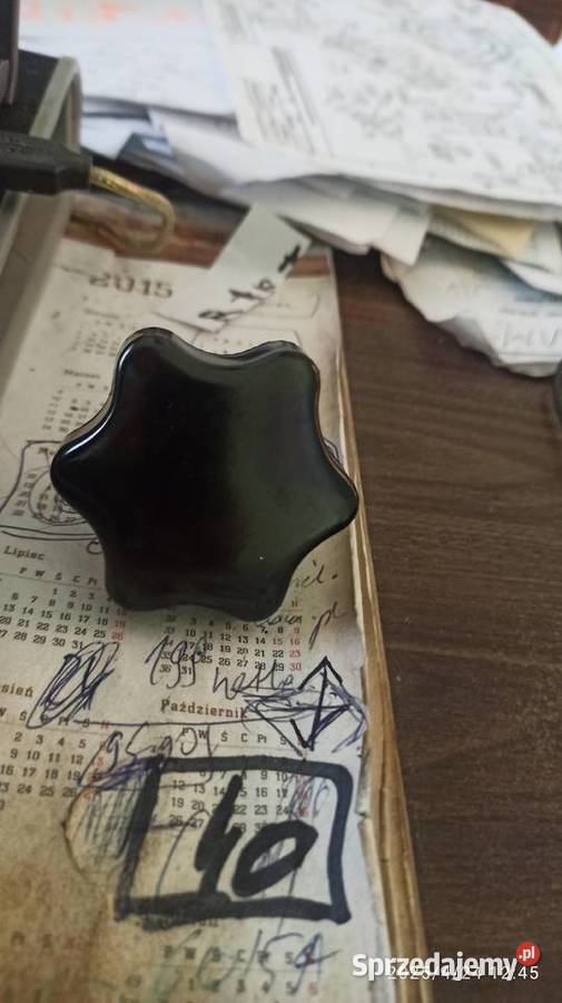 pokrętło nastawne ebonit nowe do maszyn